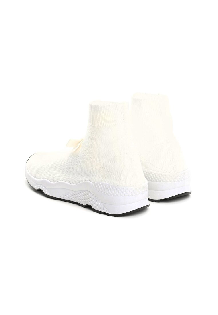 Białe Buty Sportowe Bobby Socks
