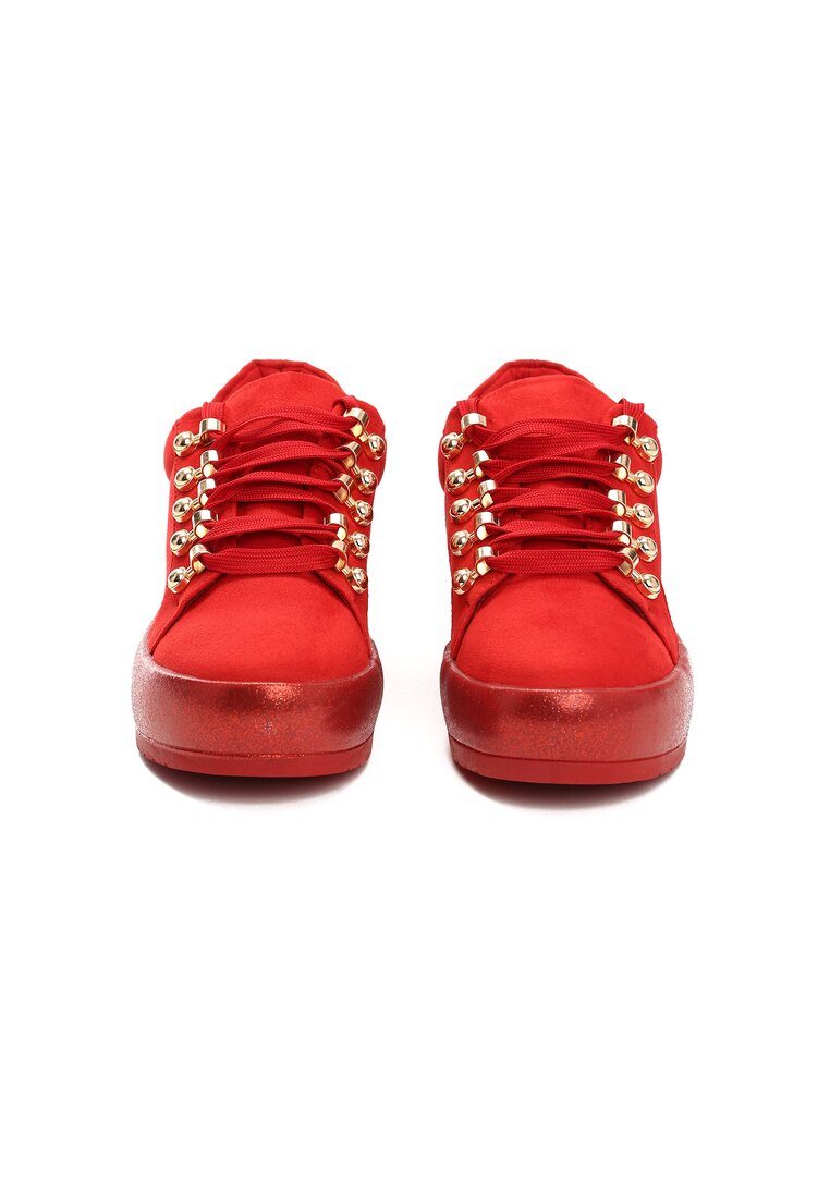 Czerwone Sneakersy Catkin