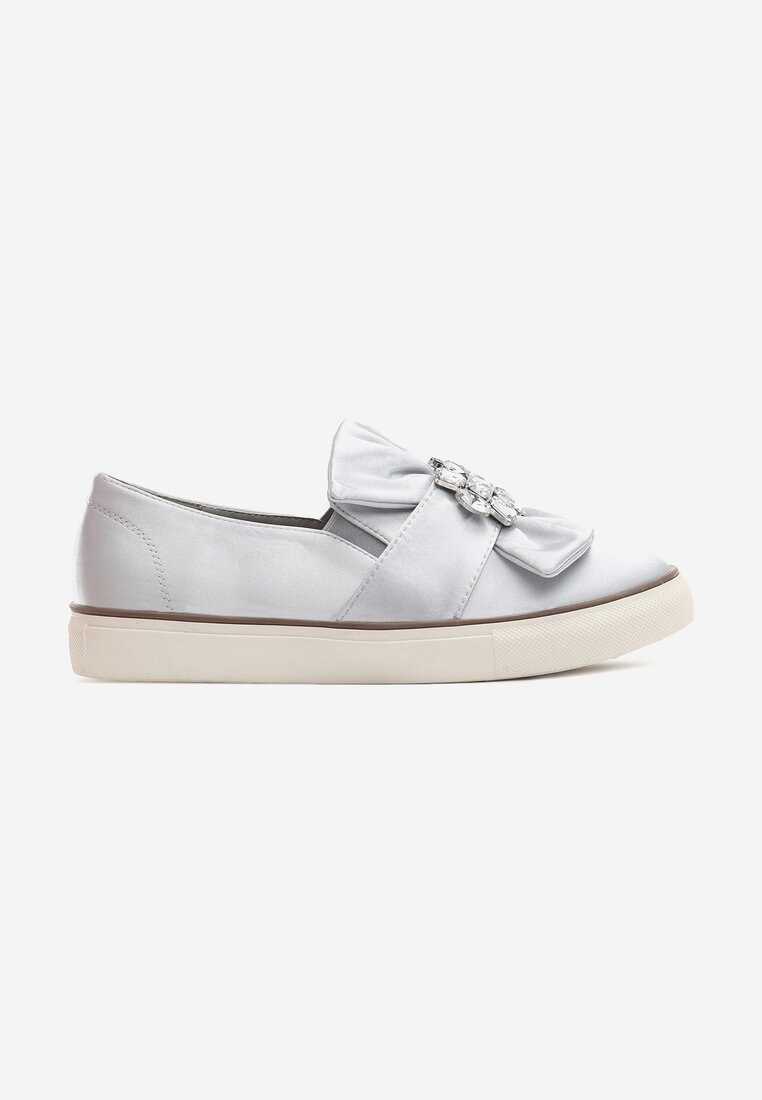 Szare Slip On Never Too Late
