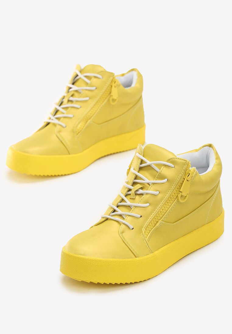 Żółte Sneakersy I Promise You