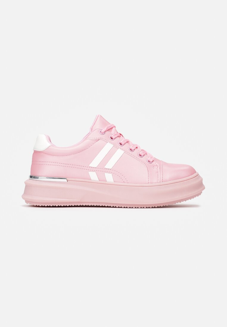 Różowe Sneakersy Aluvere