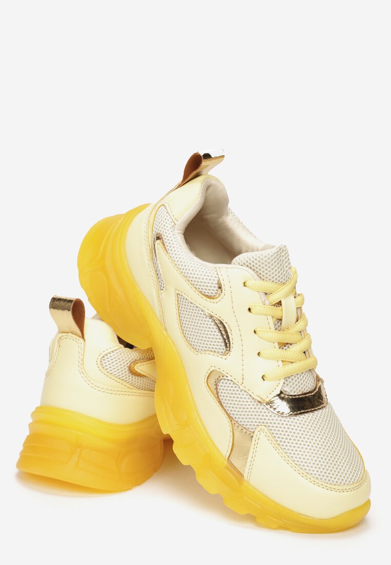 Żółte Sneakersy Prisolphi