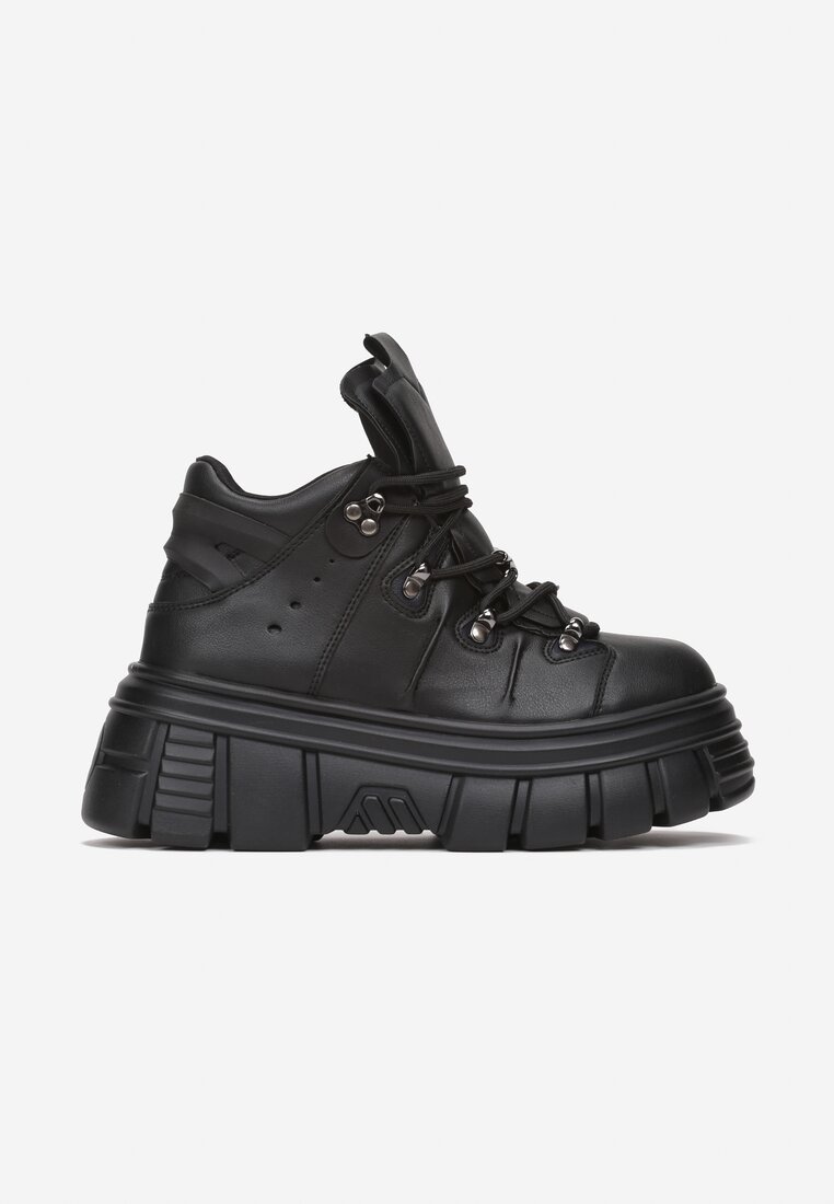 Czarne Sneakersy Ilathylia
