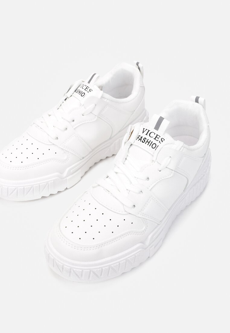 Białe Sneakersy Delephone