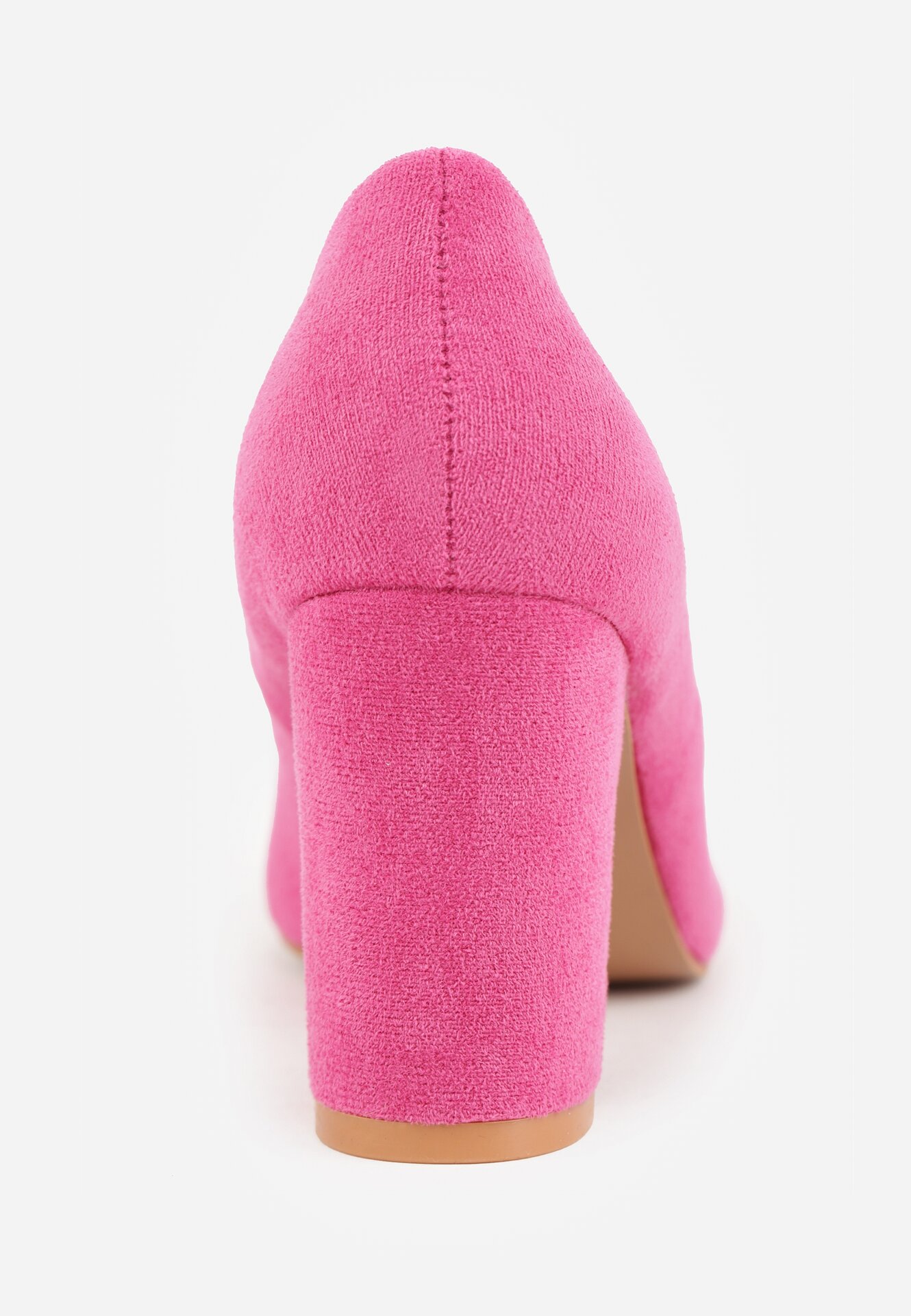 Fuksjowe Klasyczne Czółenka na Obcasie Vices ze Skórzaną Wkładką Maithria