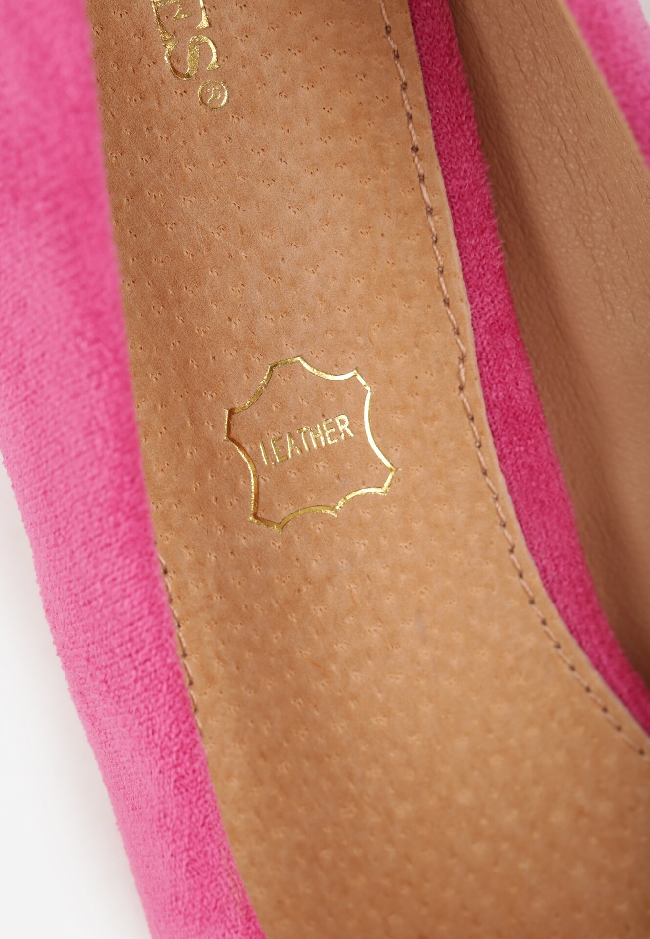 Fuksjowe Klasyczne Czółenka na Obcasie Vices ze Skórzaną Wkładką Maithria