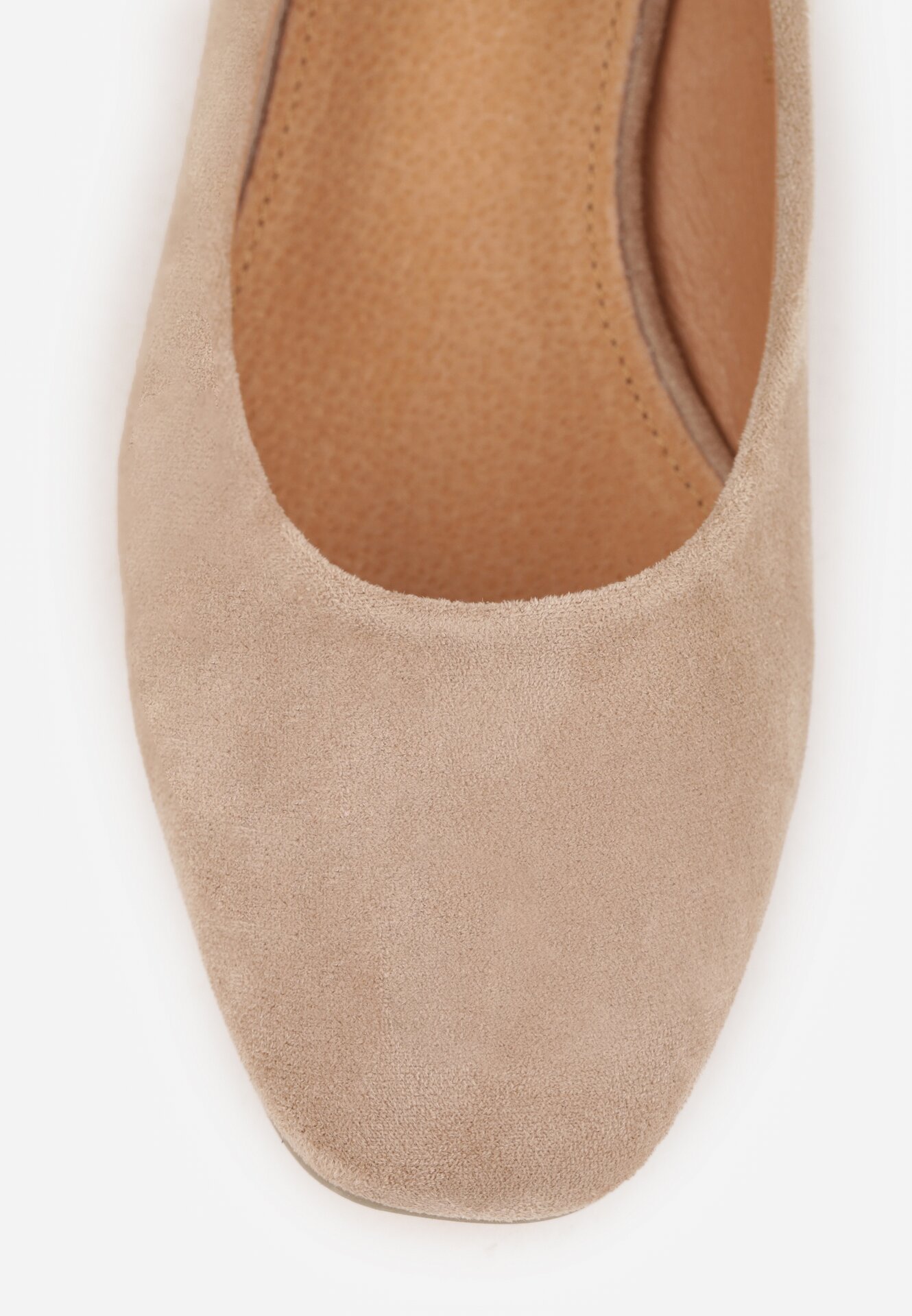 Pantofi cu toc Bej