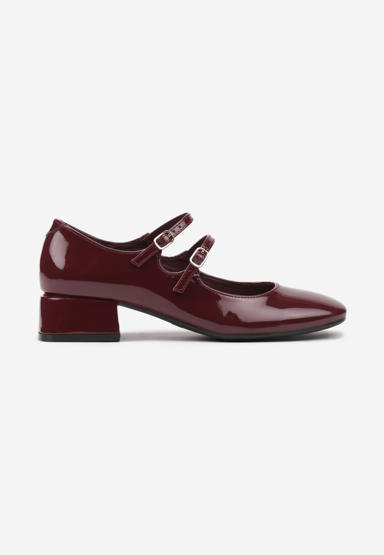 Pantofi casual Bordo