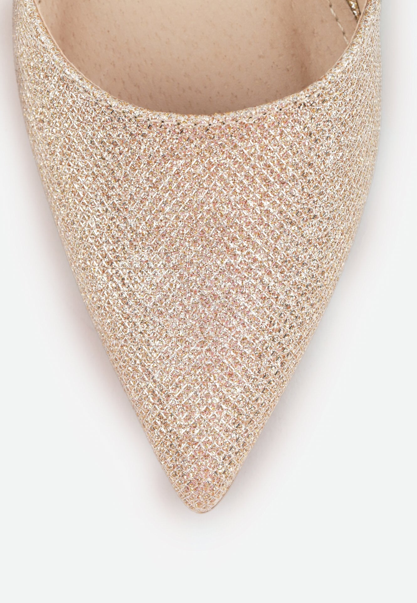 Pantofi cu toc Aurii