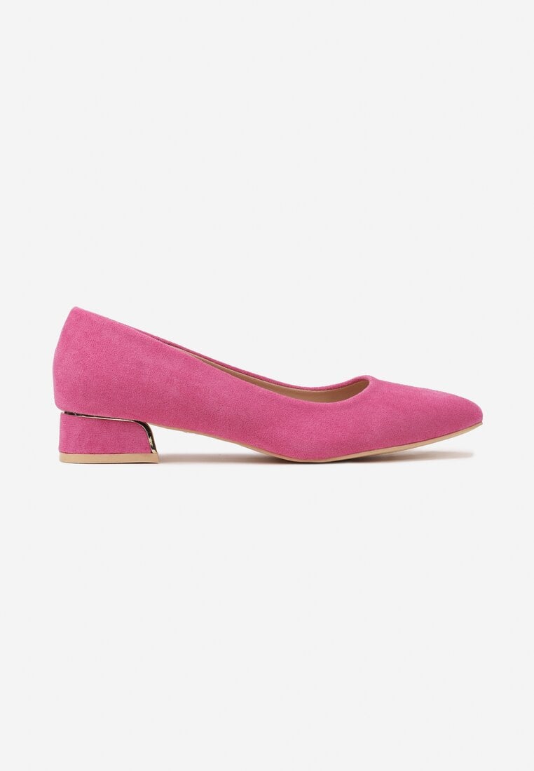 Pantofi cu toc Fucsia