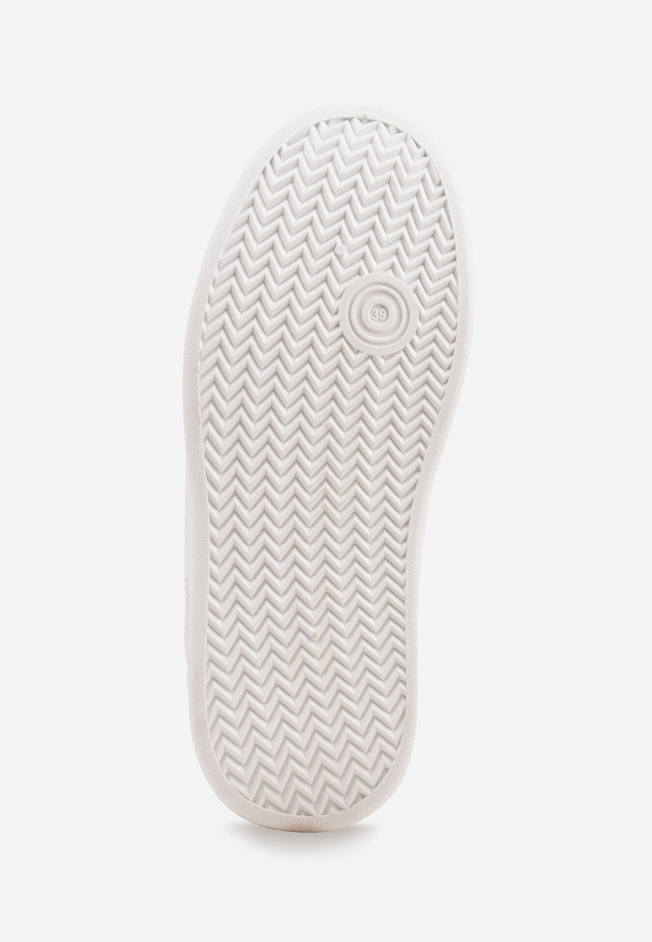 Sneakers Alb cu argintiu