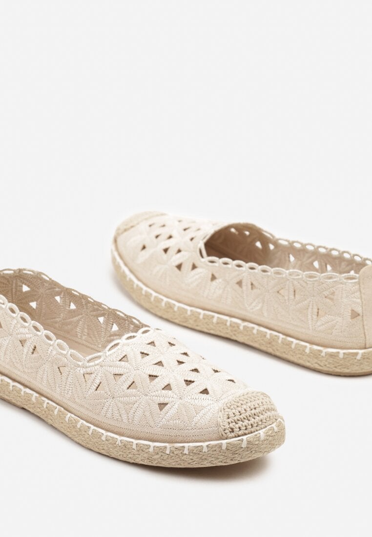 Espadrile Bej