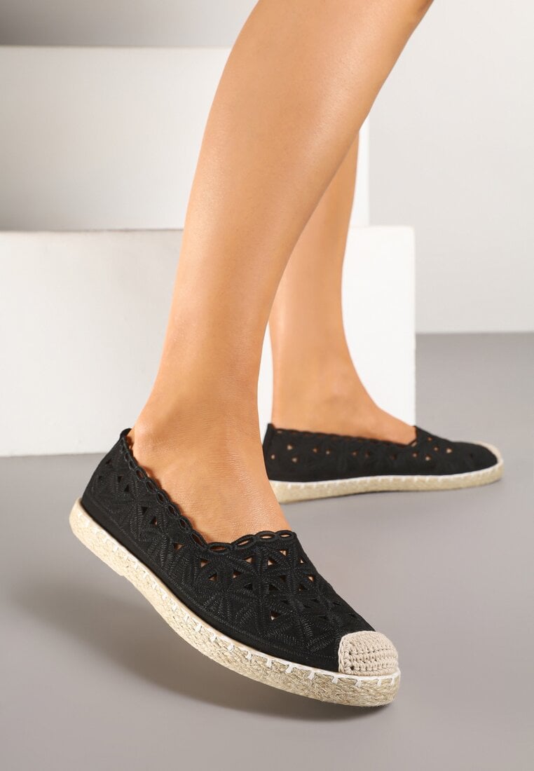 Espadrile Negre