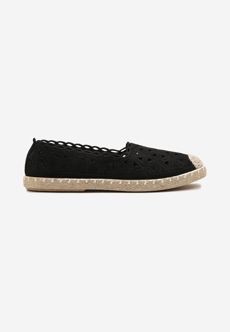 Fekete Espadrilles