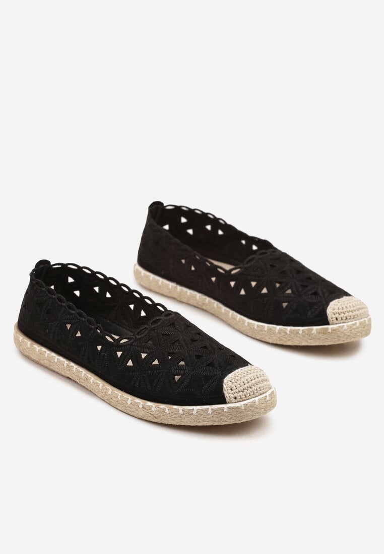 Fekete Espadrilles