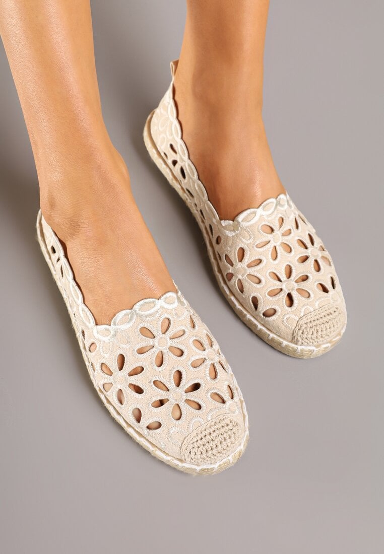 Espadrile Bej