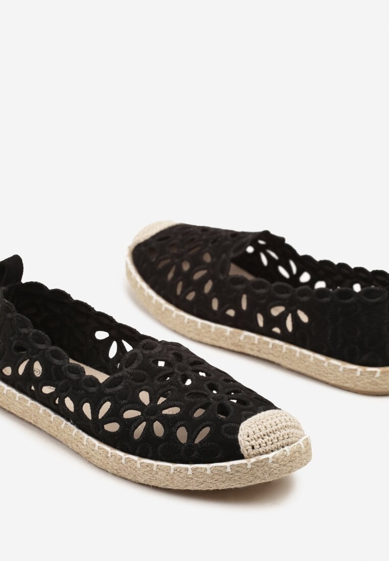 Fekete Espadrilles