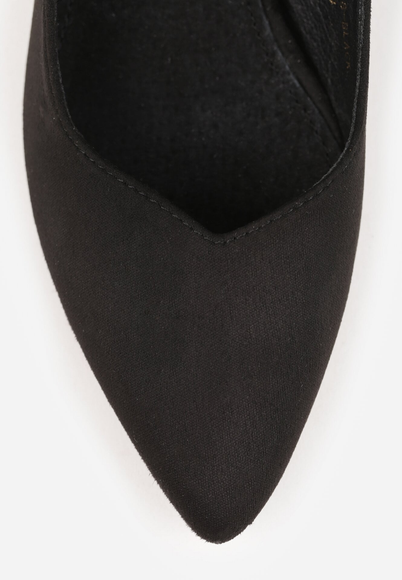 Czarne Sandały Vices na Obcasie Bez Pięty ze Skórzaną Wkładką Ciariliana