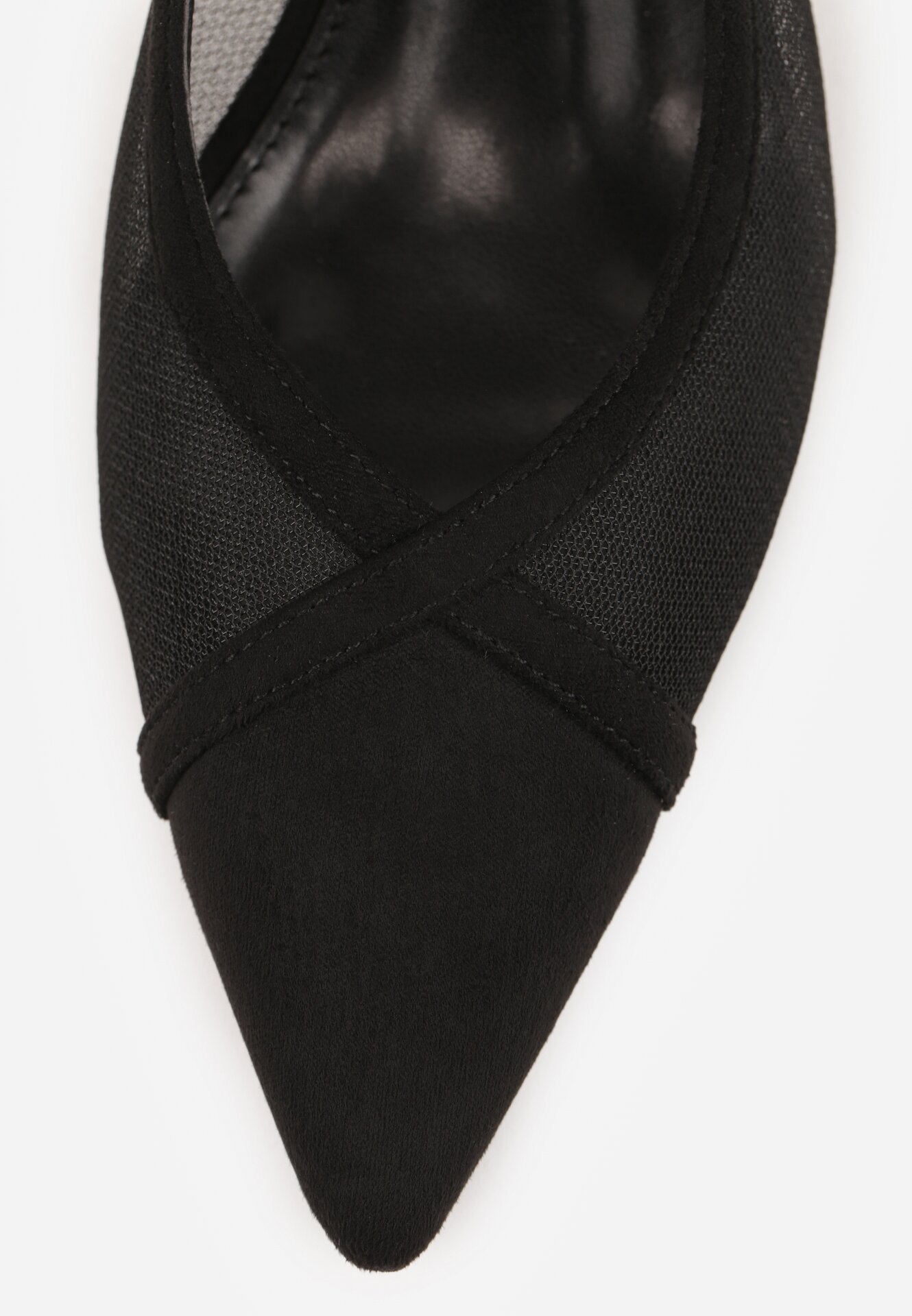 Czarne Transparentne Sandały Vices na Kaczuszce Bez Pięty Ateletia