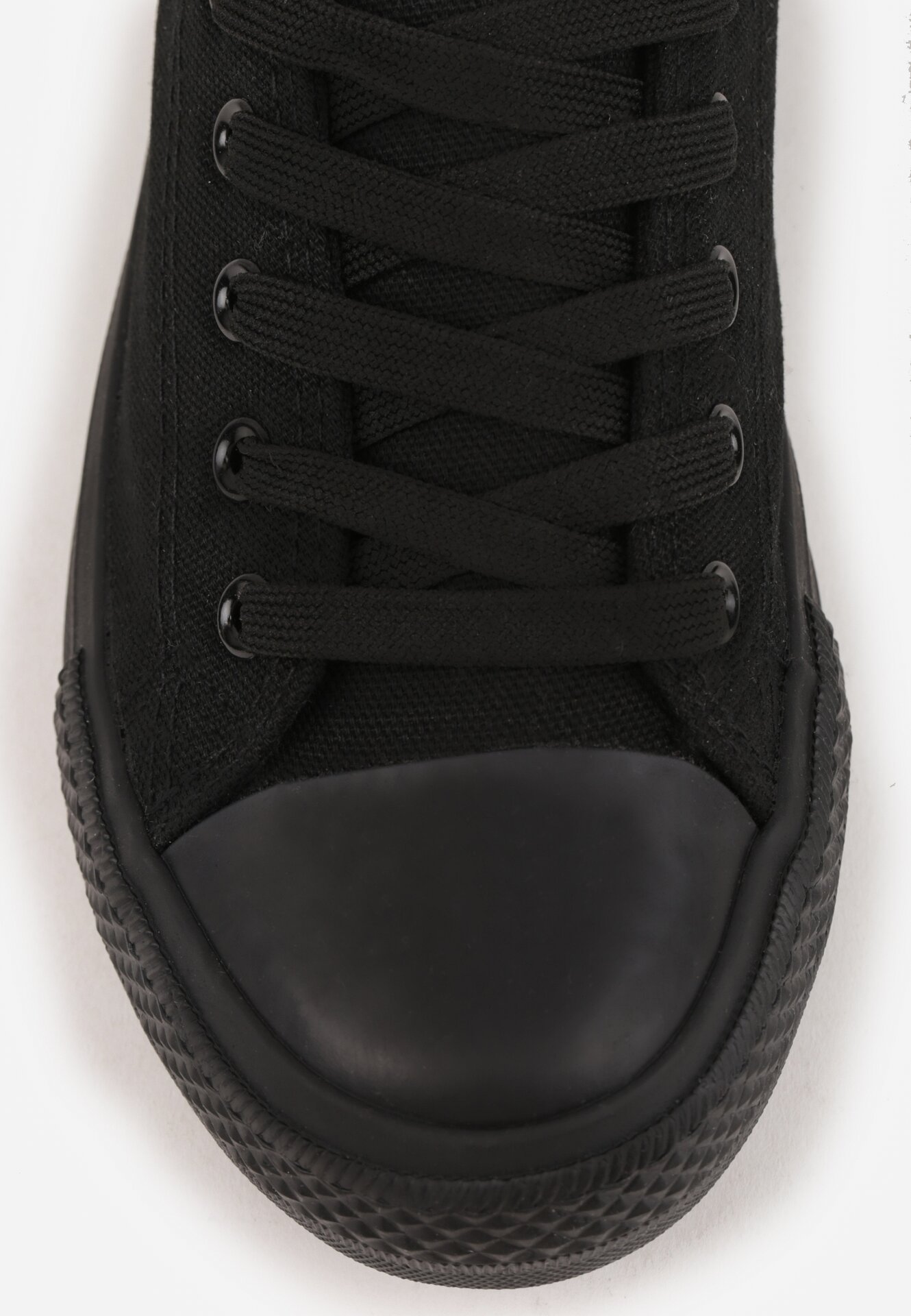 Czarne Lekkie Trampki Vices Przed Kostkę  Elletri