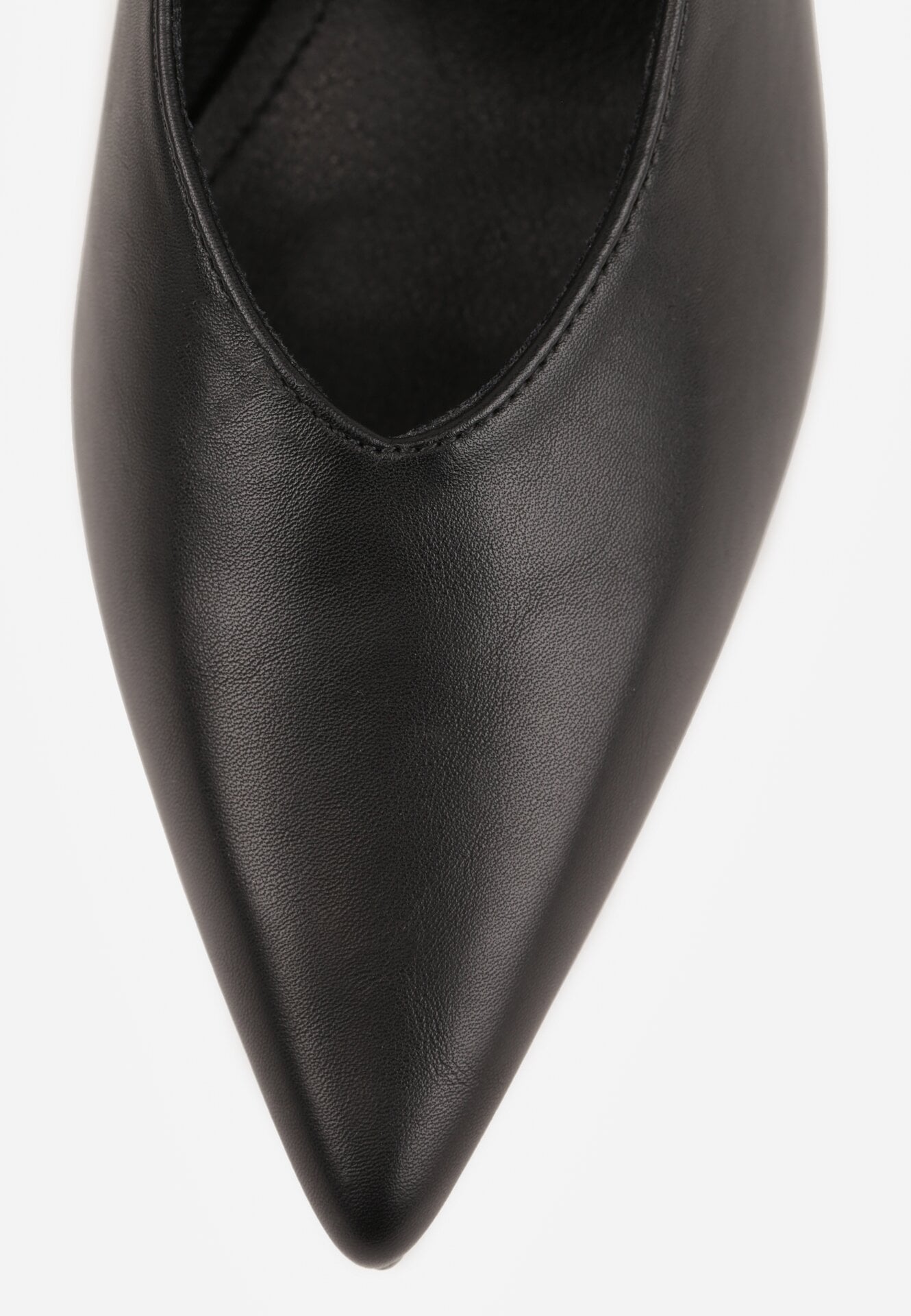 Czarne Czółenka Sandały Vices na Szpilce Bez Pięty Kolenna