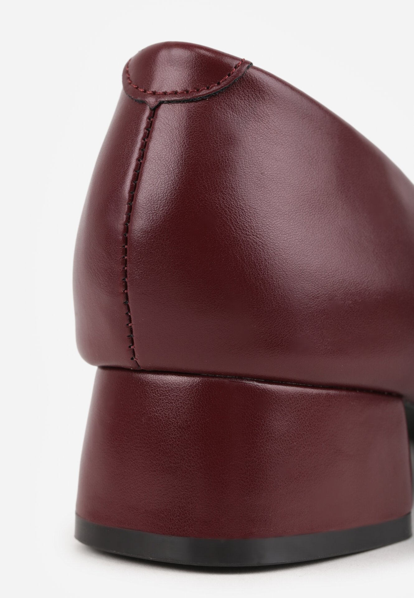 Pantofi cu toc Bordo