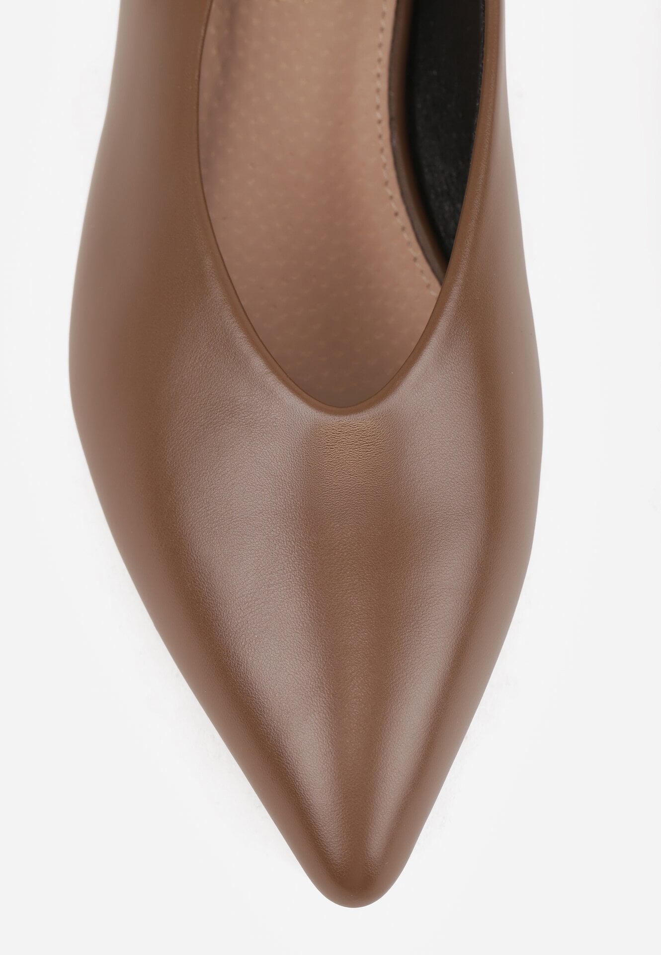Pantofi cu toc Bej