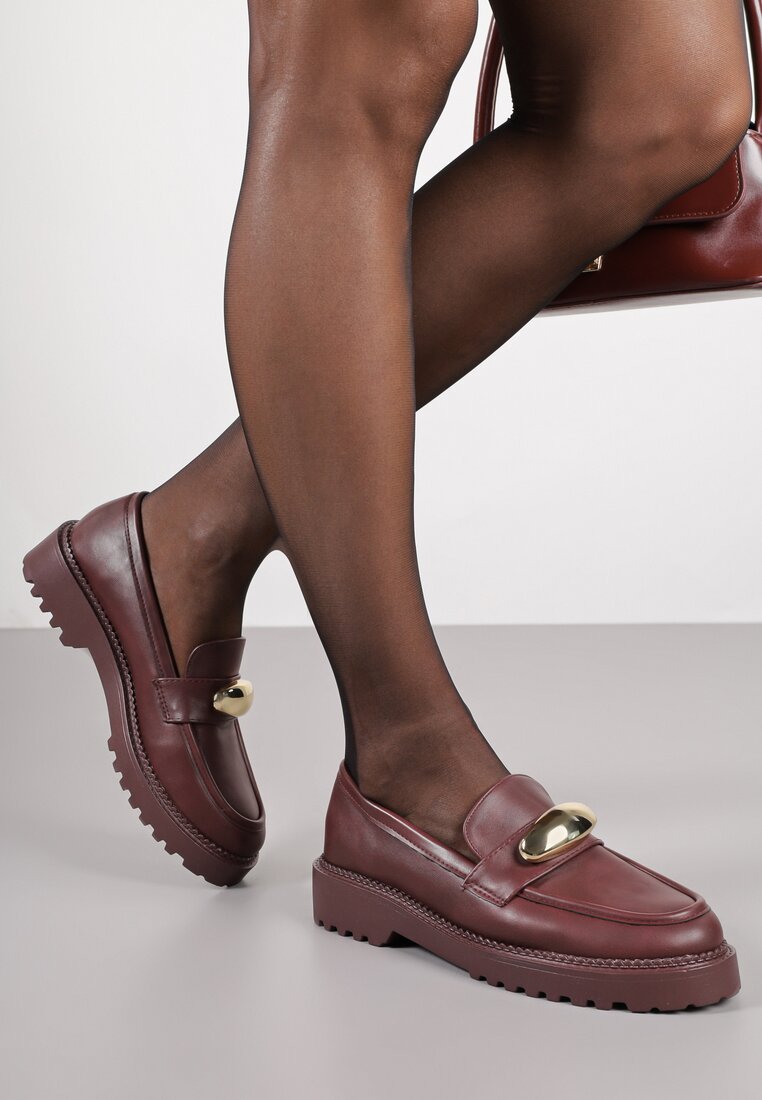 Mocasini Bordo