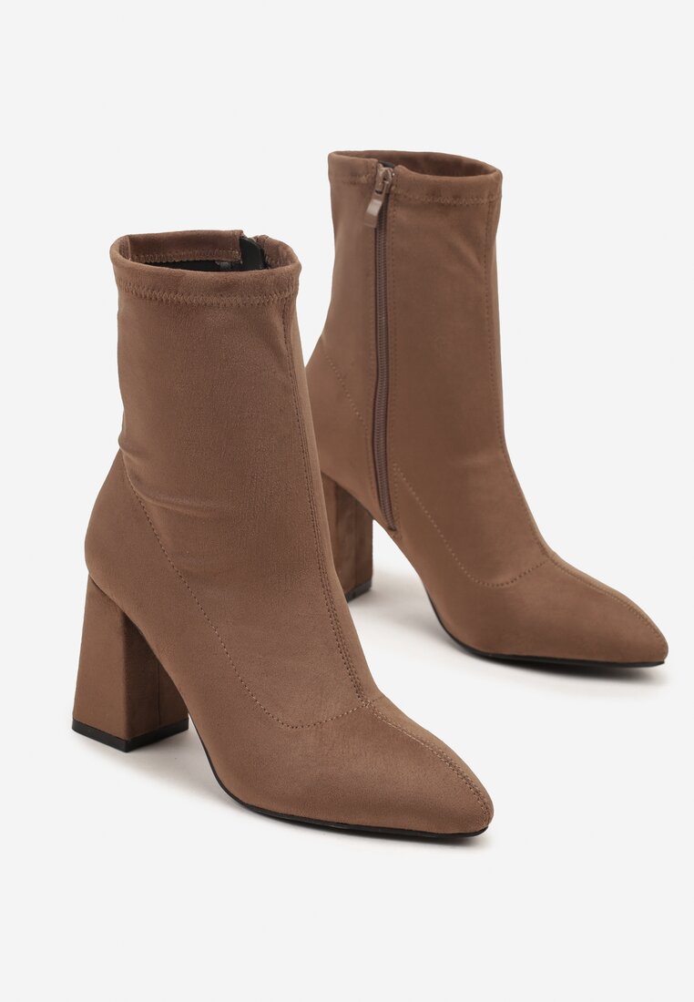 Botine Bej închis