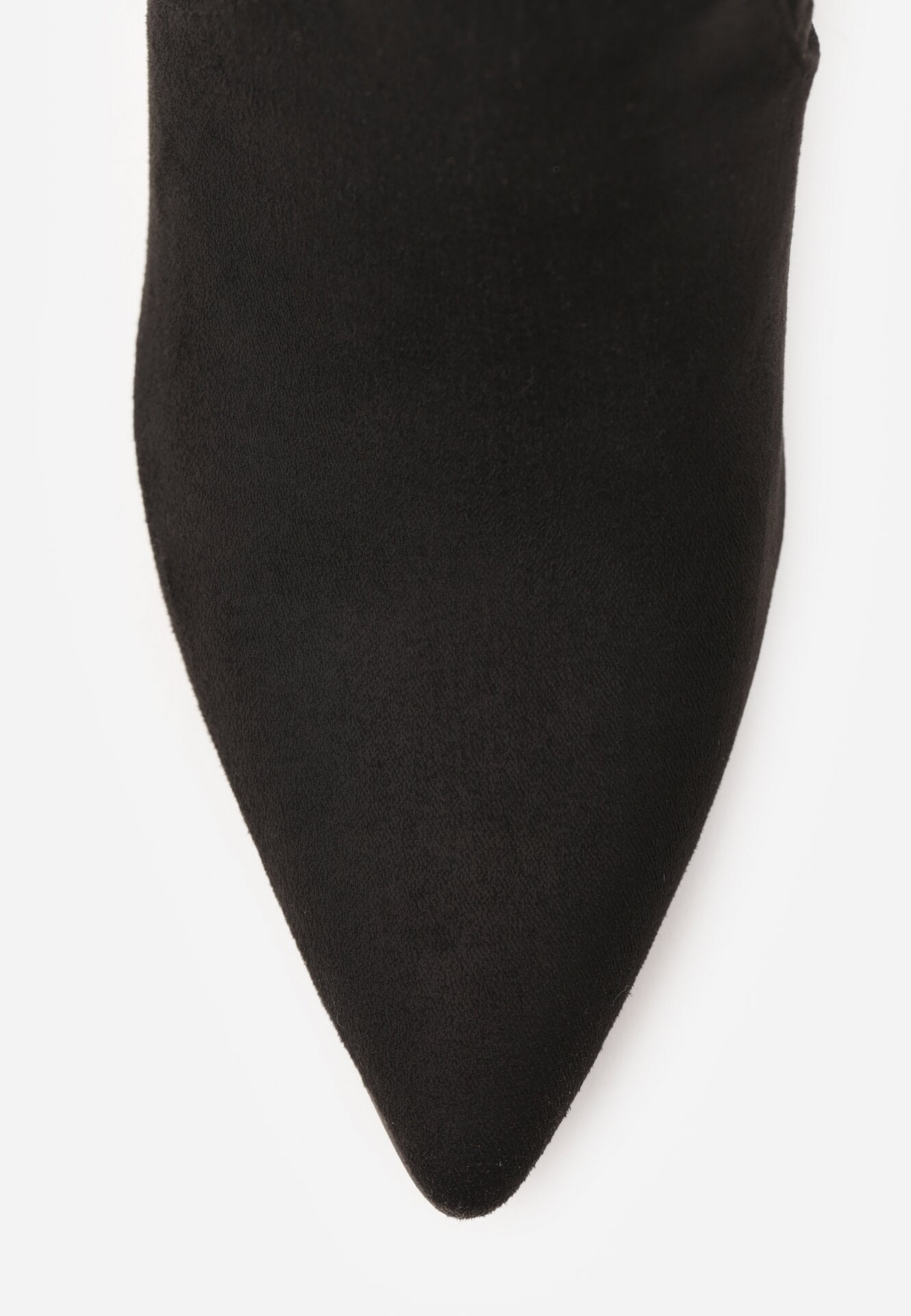 Czarne Botki Vices na Ozdobnej Szpilce z Cyrkoniami Temire