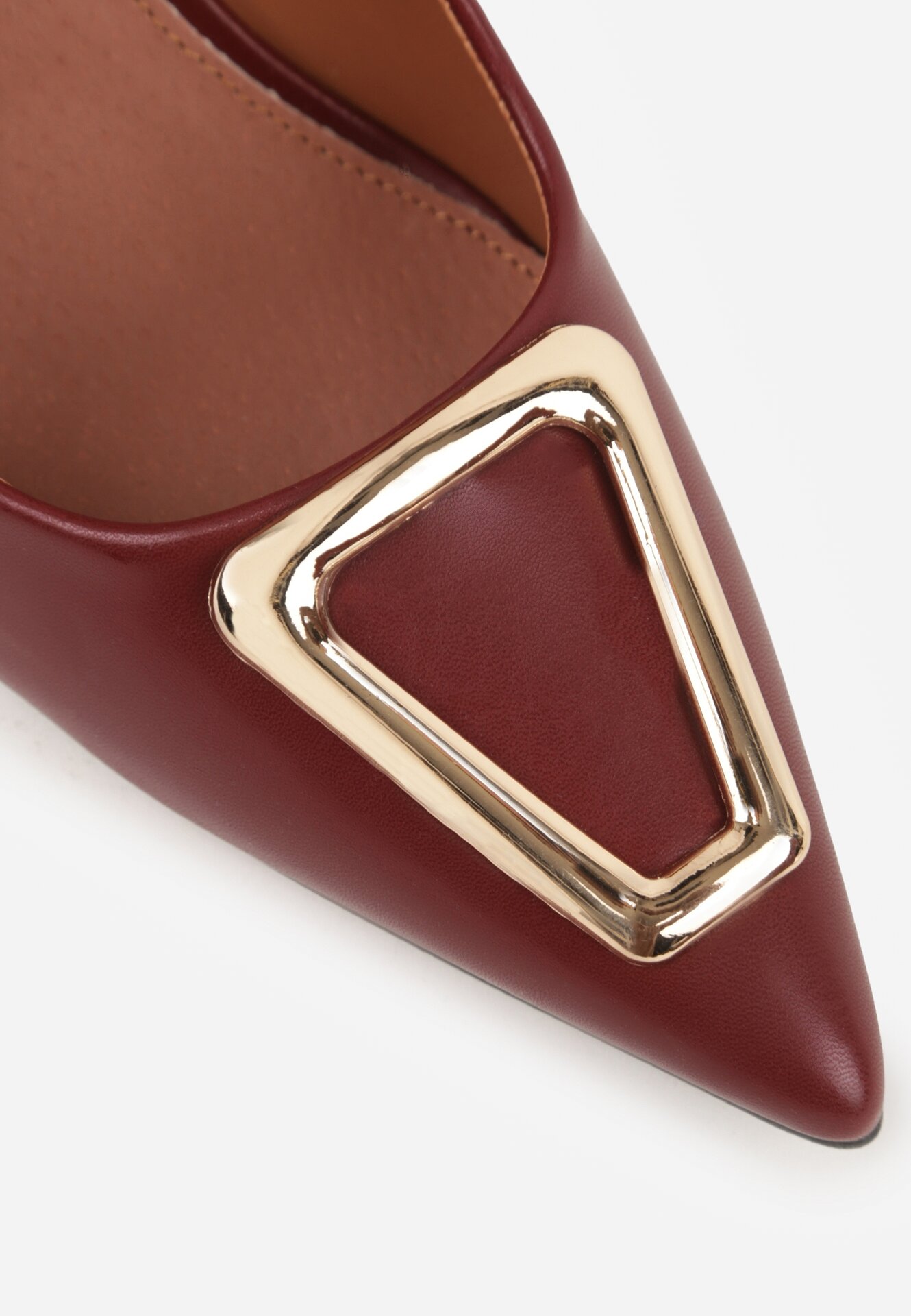 Pantofi stiletto Bordo