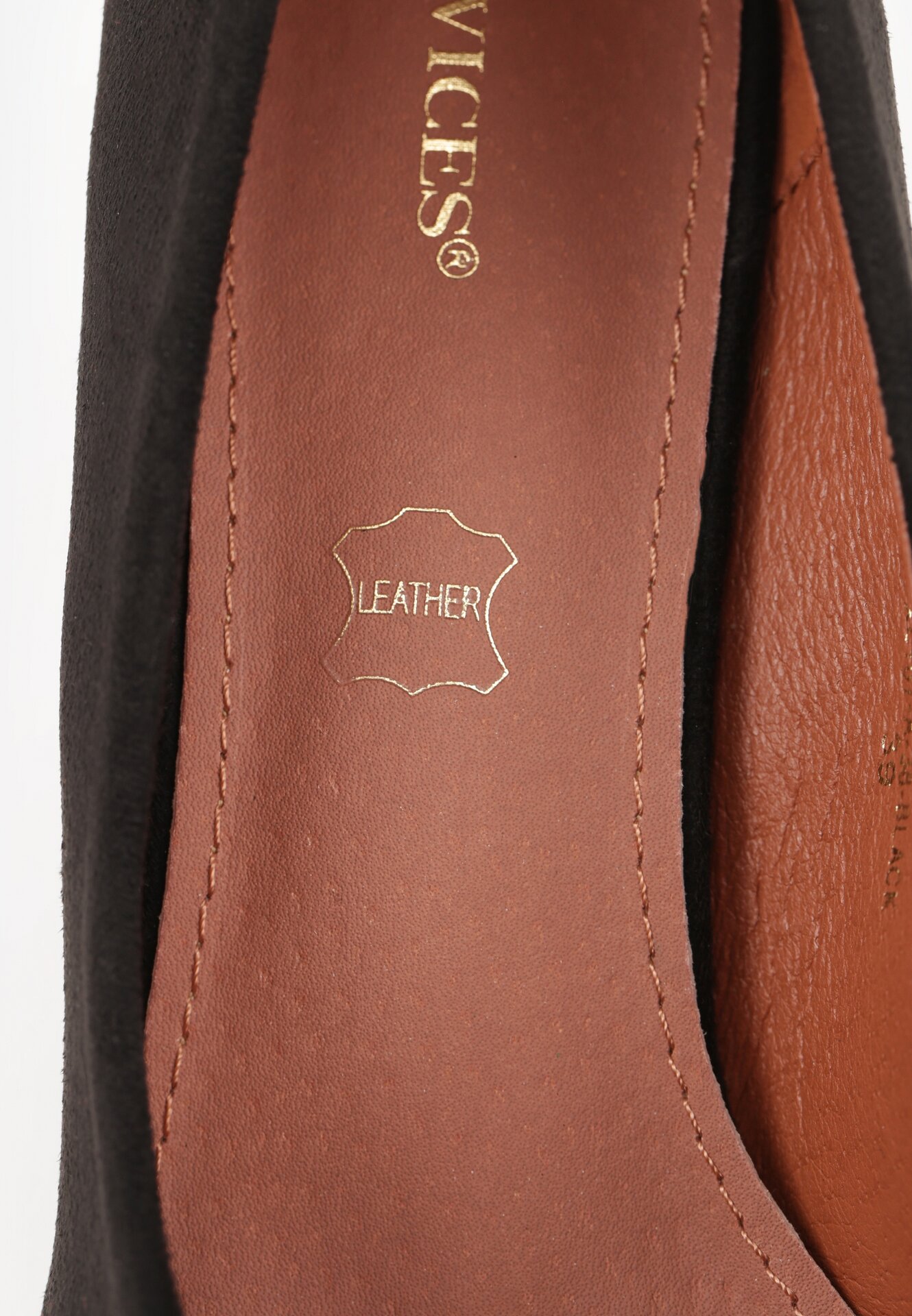 Czarne Szpilki Vices ze Skórzaną Wkładką Dandre