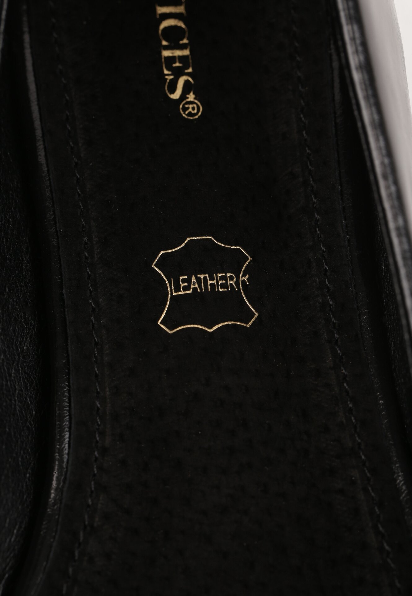 Czarne Czółenka Vices na Geometrycznym Obcasie ze Skórzaną Wkładką Critissa