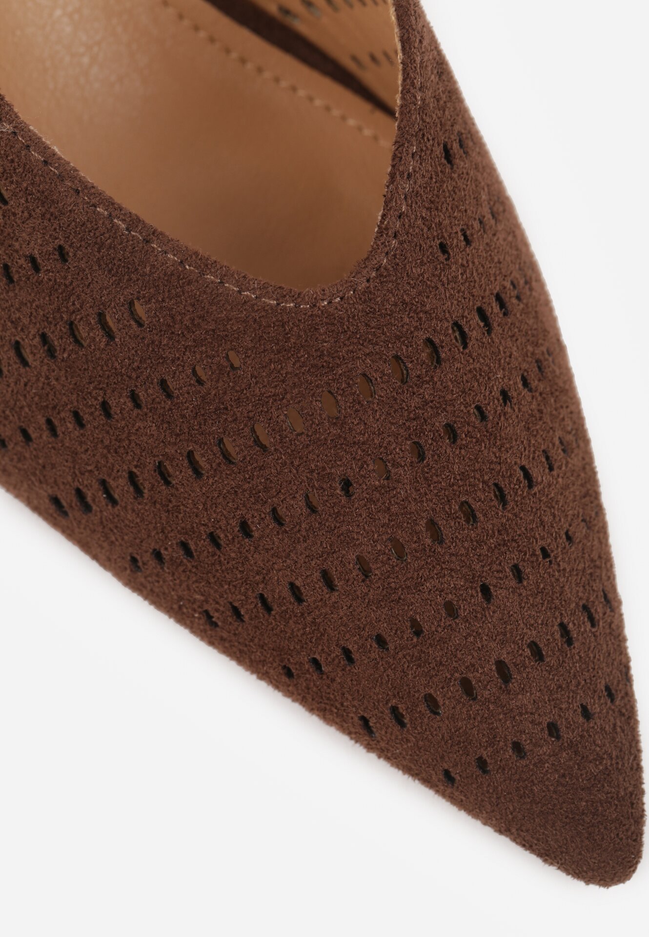 Pantofi cu toc Maro