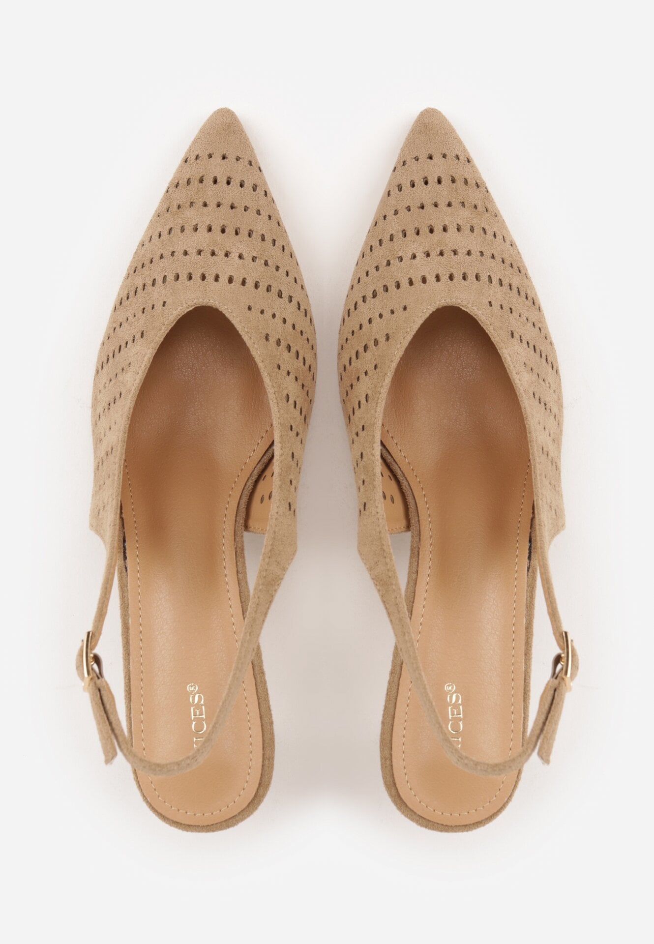 Pantofi cu toc Bej închis