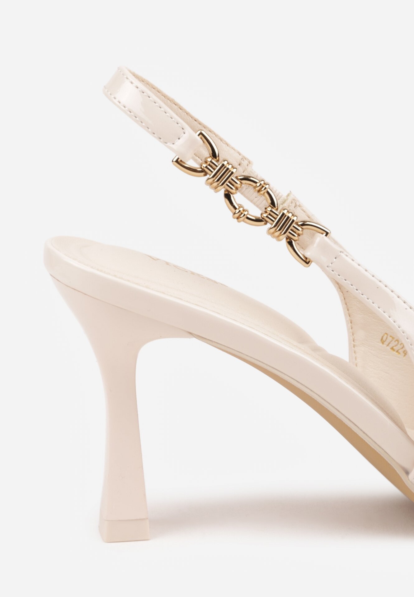 Pantofi stiletto Bej