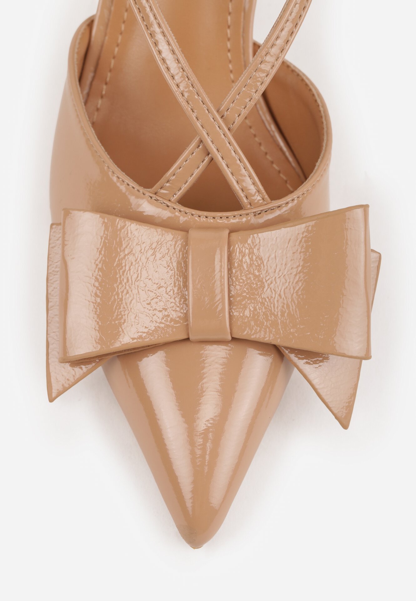 Pantofi stiletto Bej închis