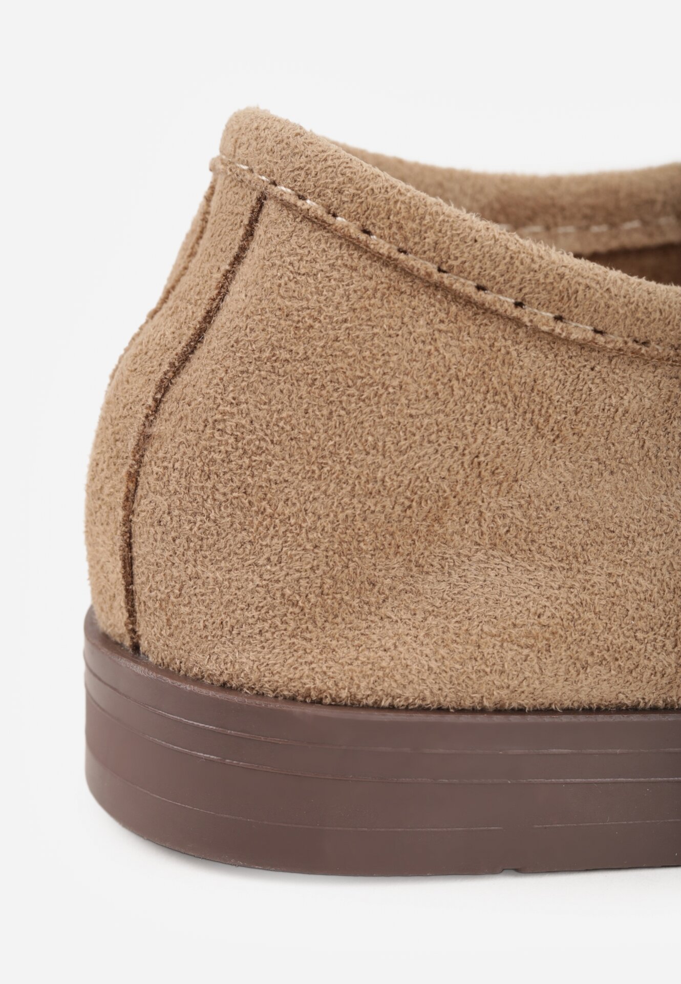 Mocasini Bej închis