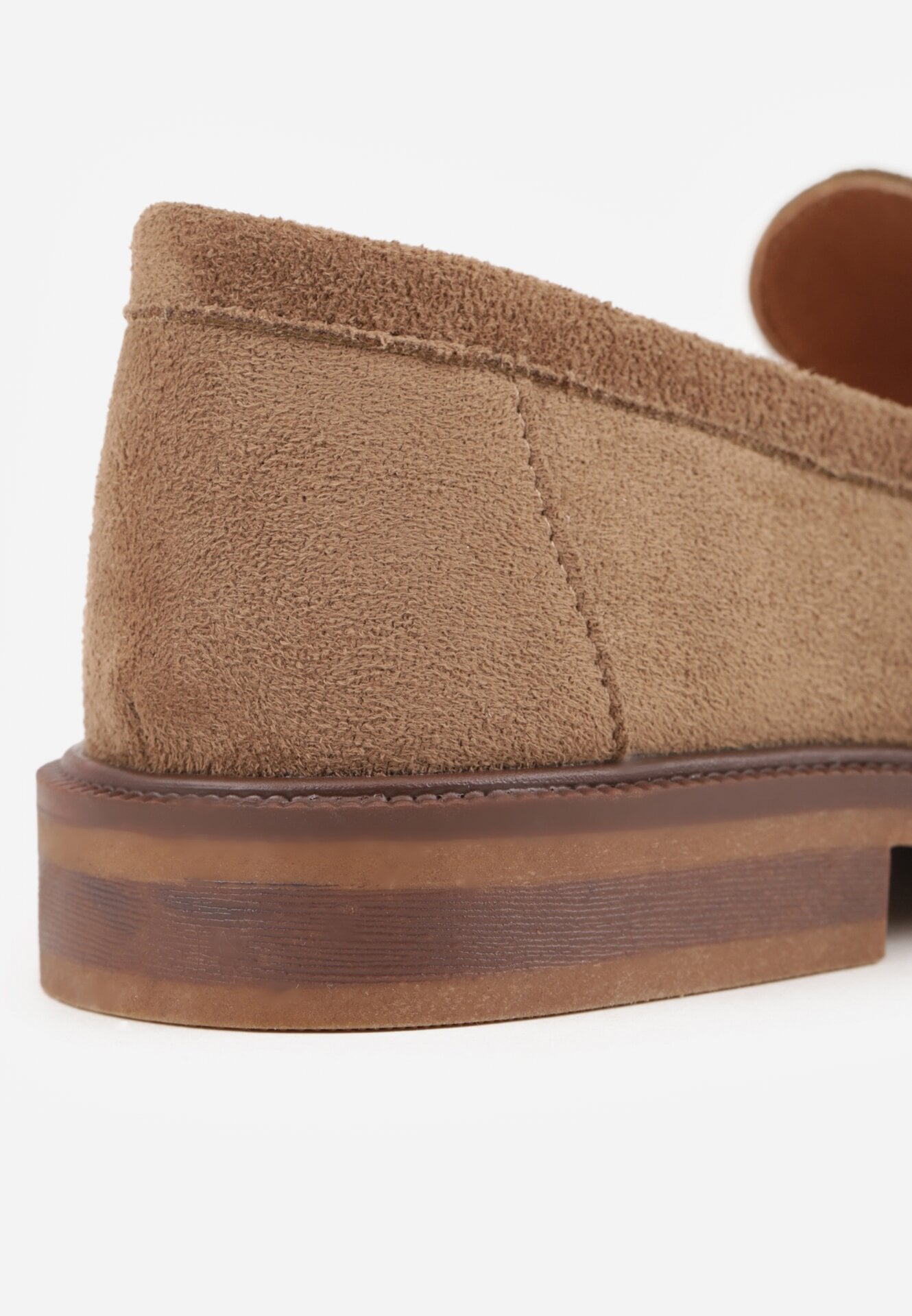 Mocasini Bej închis