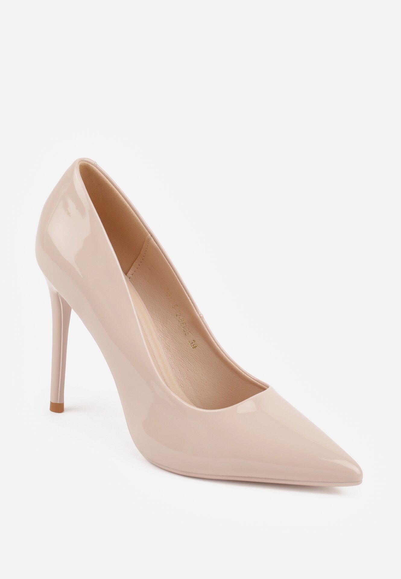 Pantofi stiletto Bej