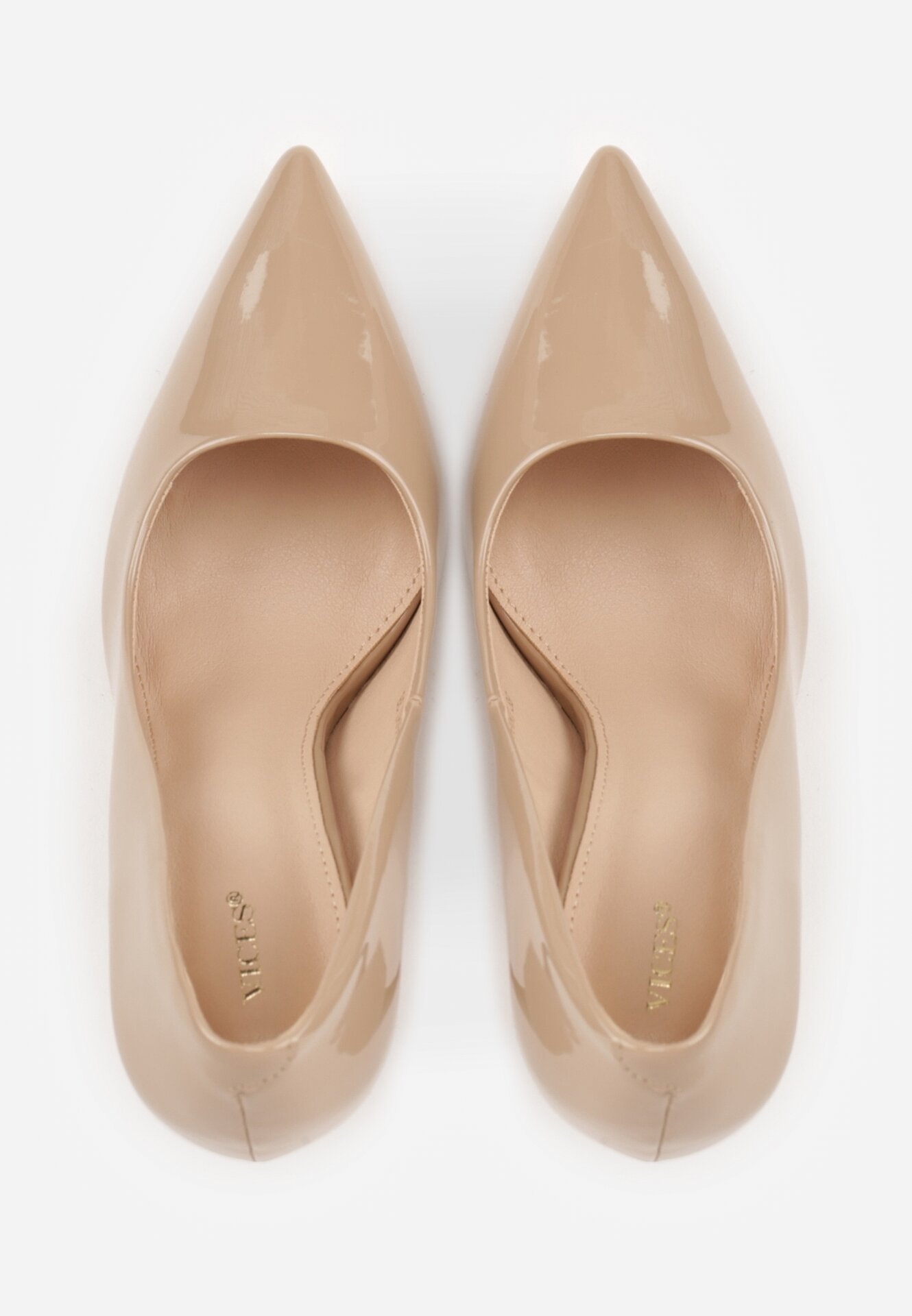 Pantofi stiletto Bej închis