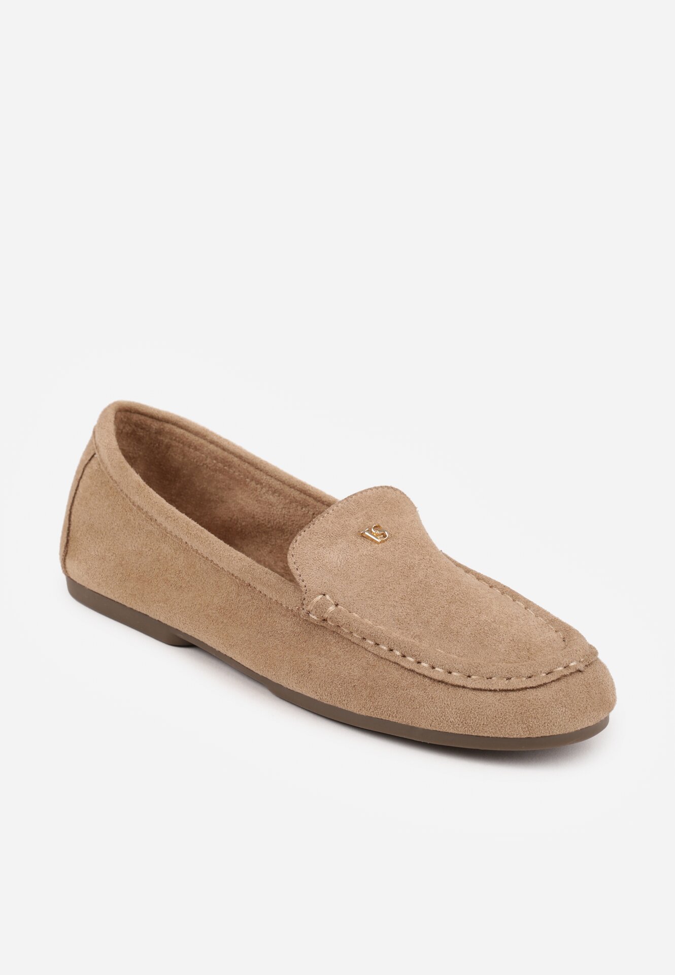 Mocasini Bej închis