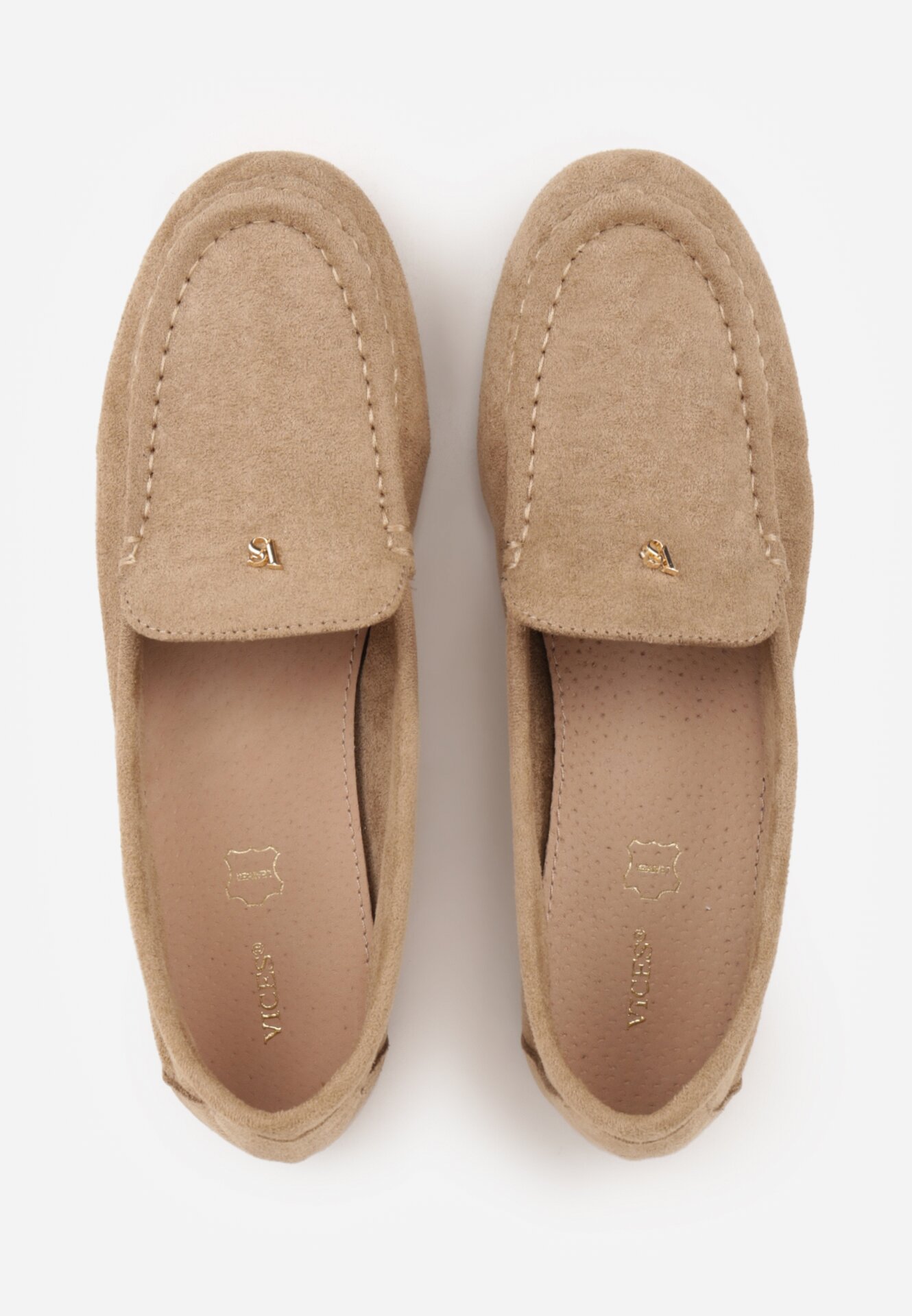 Mocasini Bej închis