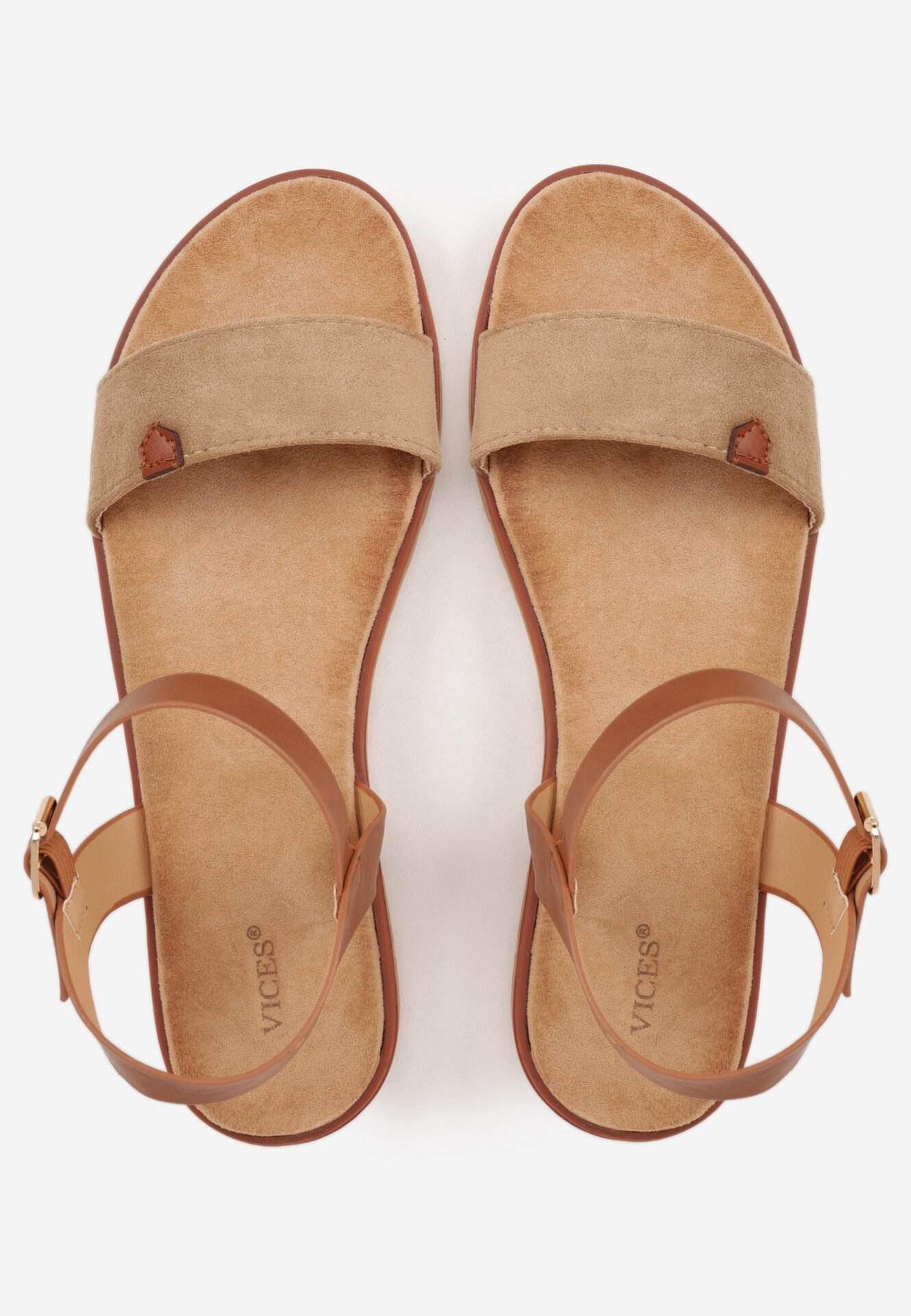 Sandale Bej închis