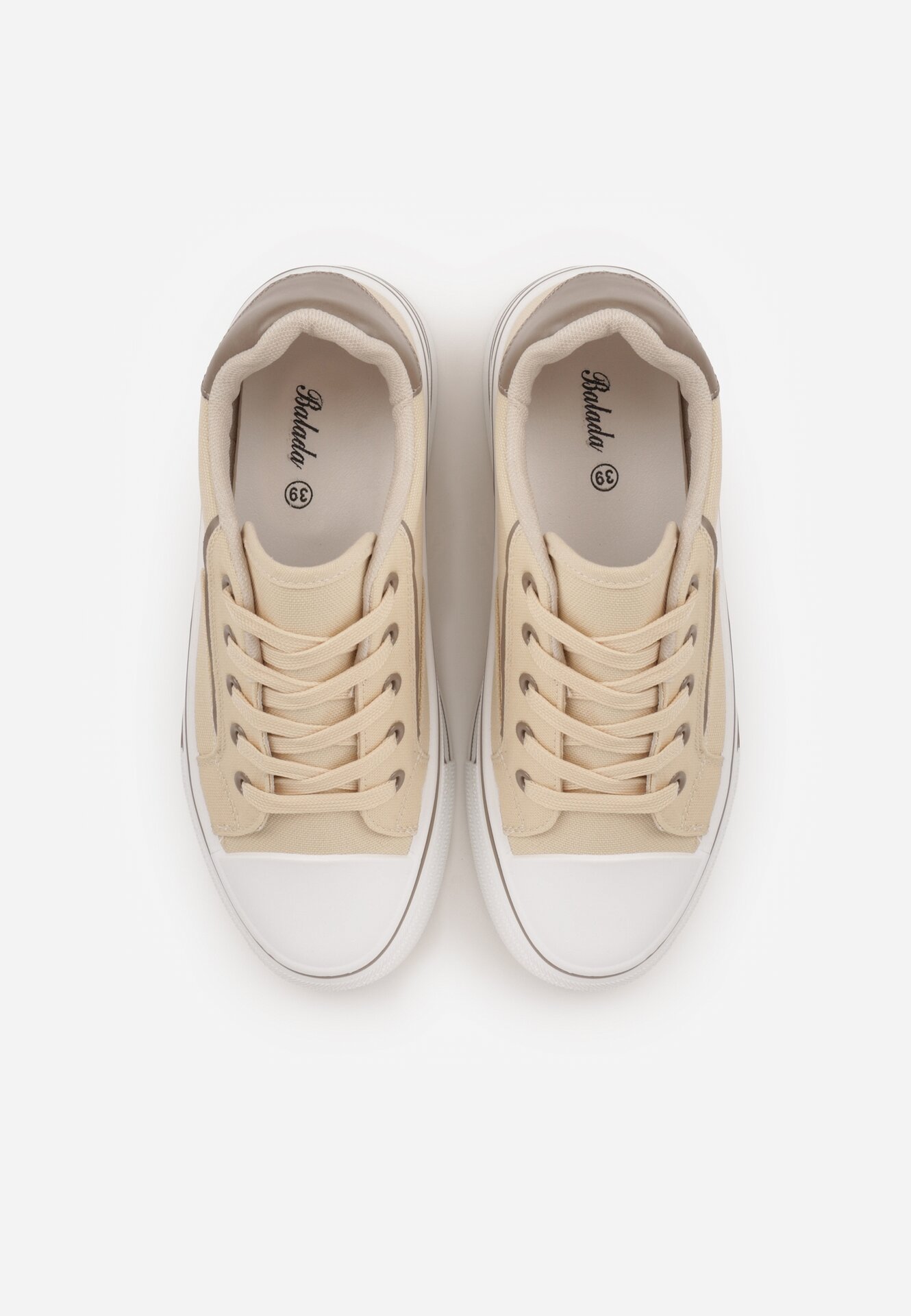 Teniși înalți Bej