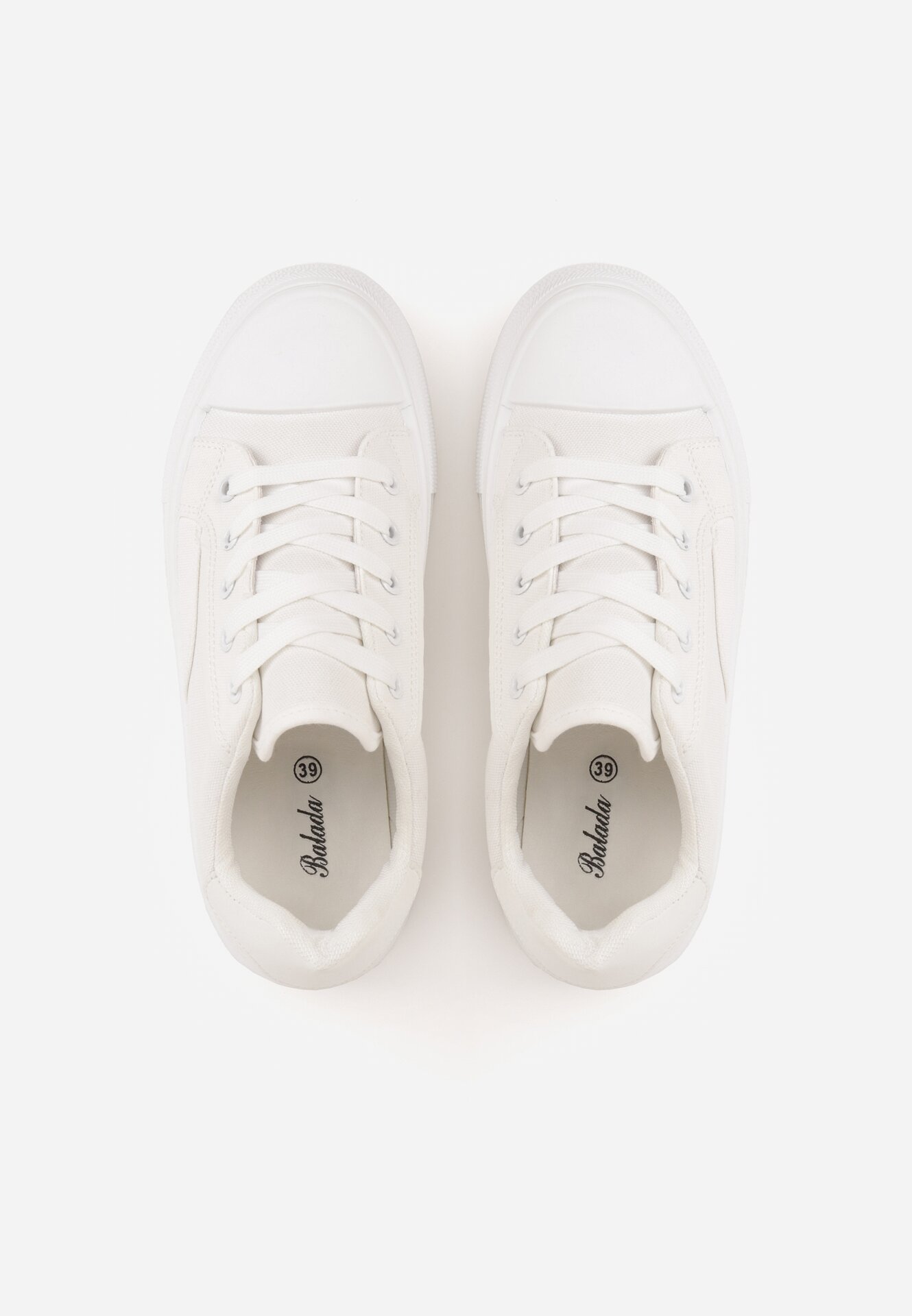 Teniși înalți Albi