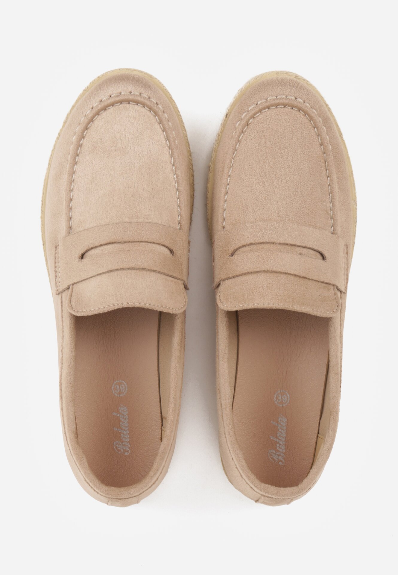 Mocasini Bej închis