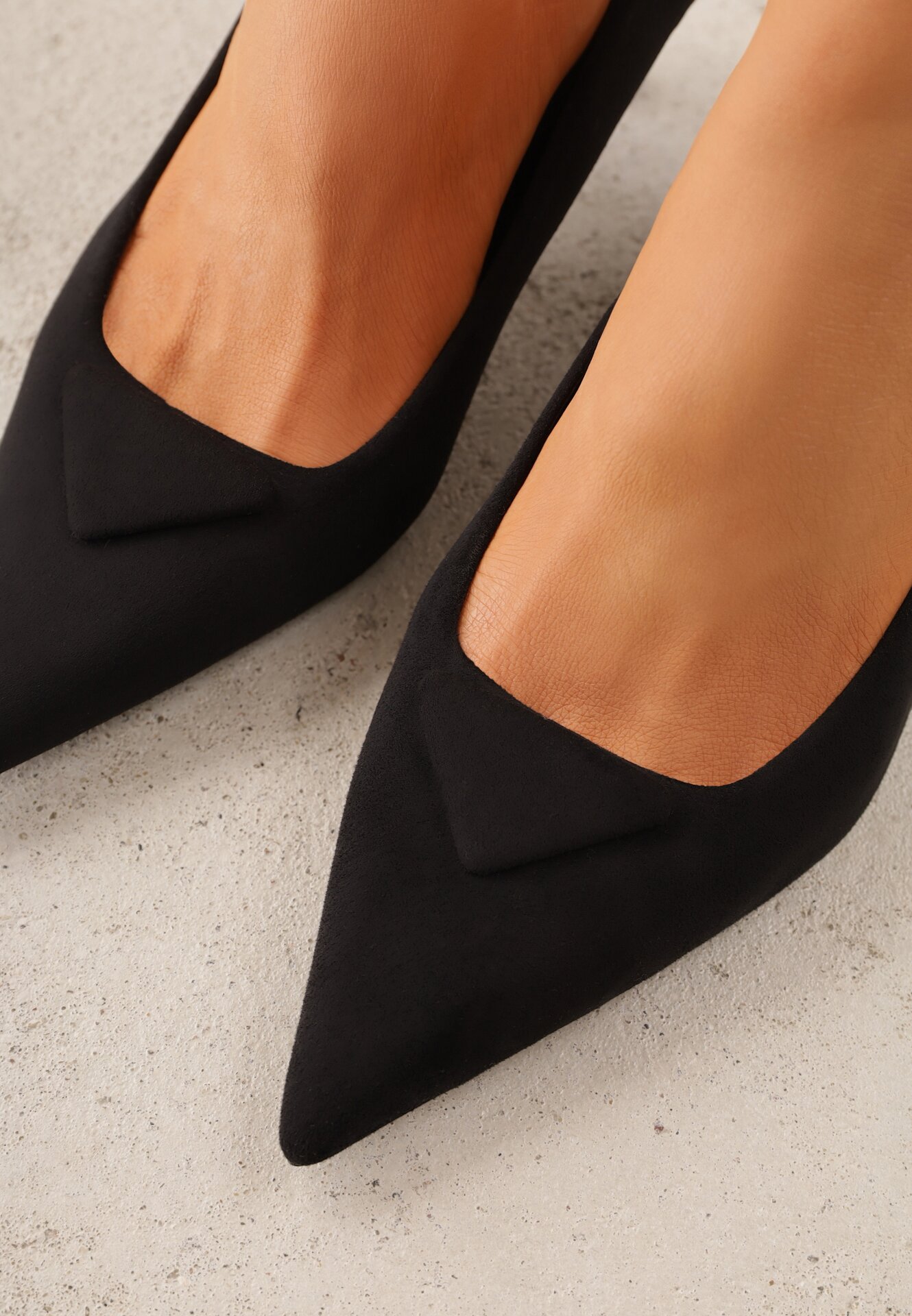 Pantofi cu toc Negri