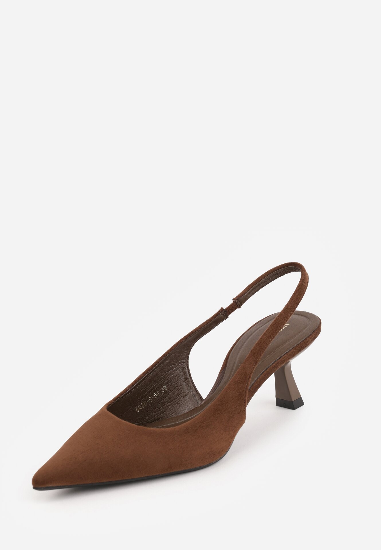 Pantofi cu toc Maro