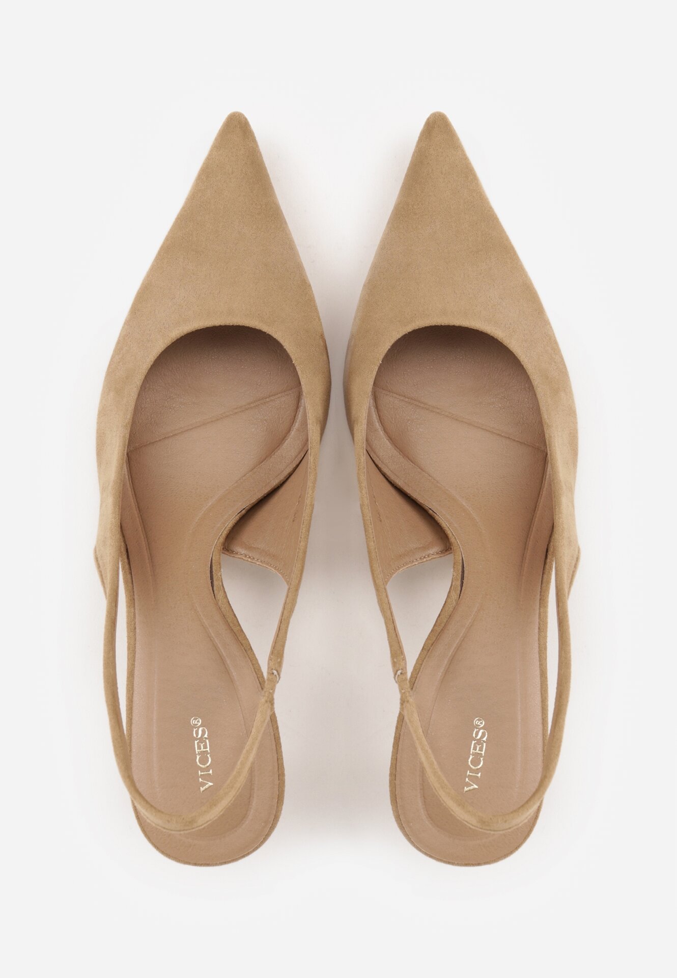 Pantofi cu toc Bej închis